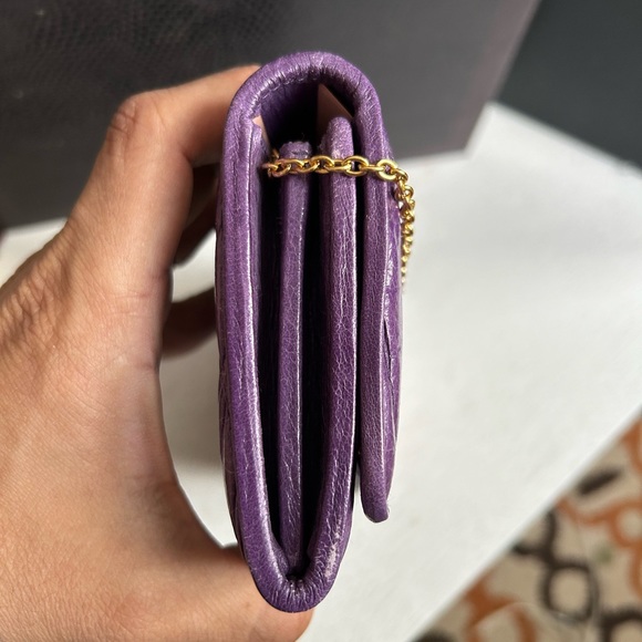 NWT Miu Miu Matelasse Long Wallet - Picture 7 of 9